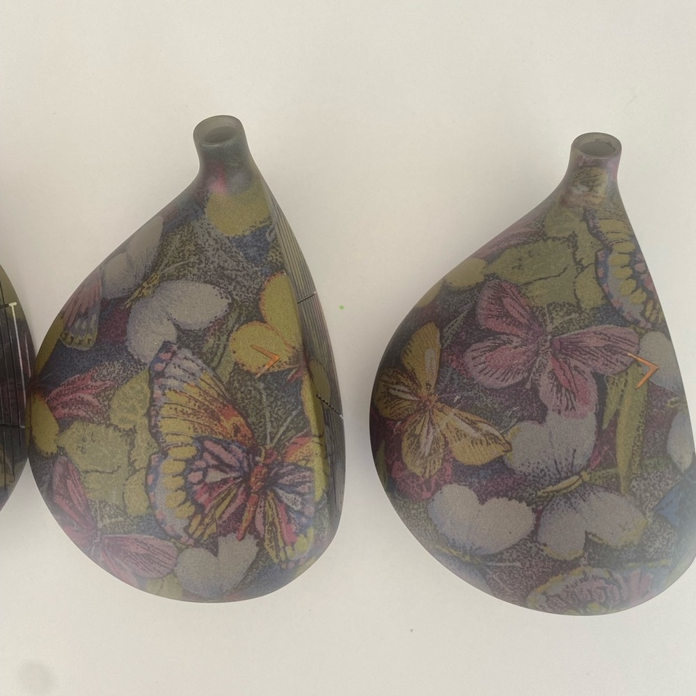 4 Trident Golf heads Floral Edition New - Picture 6 of 7